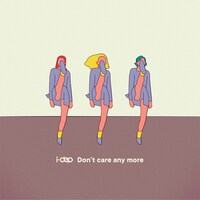 i-dep「Don't care any more」配信ジャケット