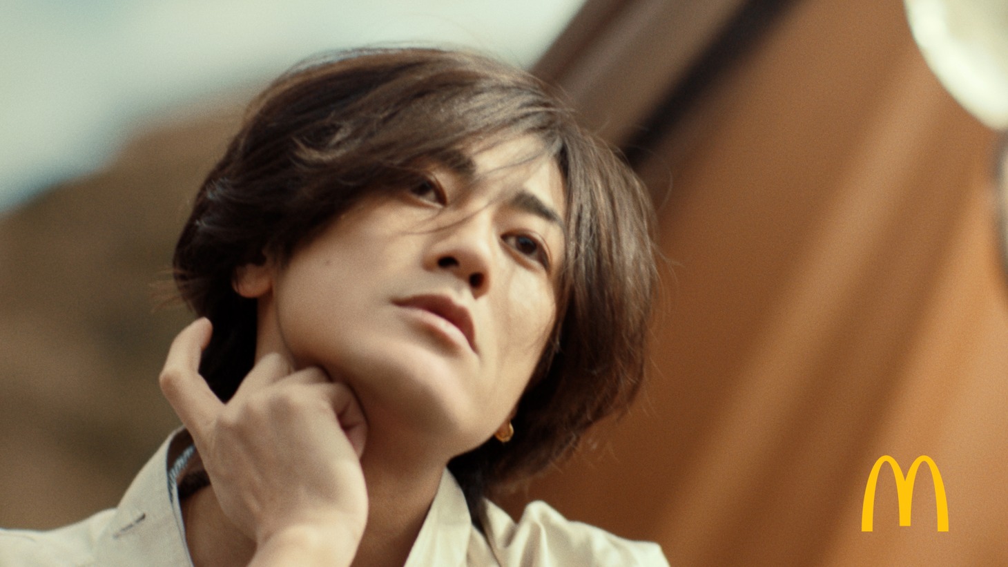 「サムライマック『好きな方へ、一歩。』篇」より。