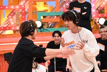 EIKU（ONE N' ONLY）と曽野舜太（M!LK）。