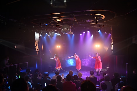 RYUTist「君の胸に、Gunshot」リリースパーティの様子。