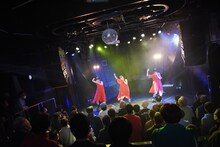 RYUTist「君の胸に、Gunshot」リリースパーティの様子。