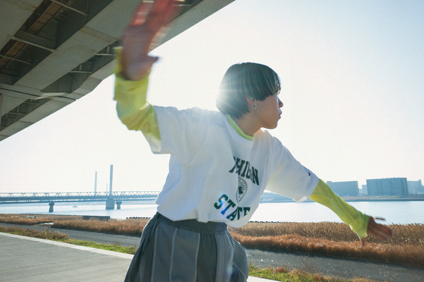 「CHAMPION WHAT MOVES YOU」より、yurinasia。