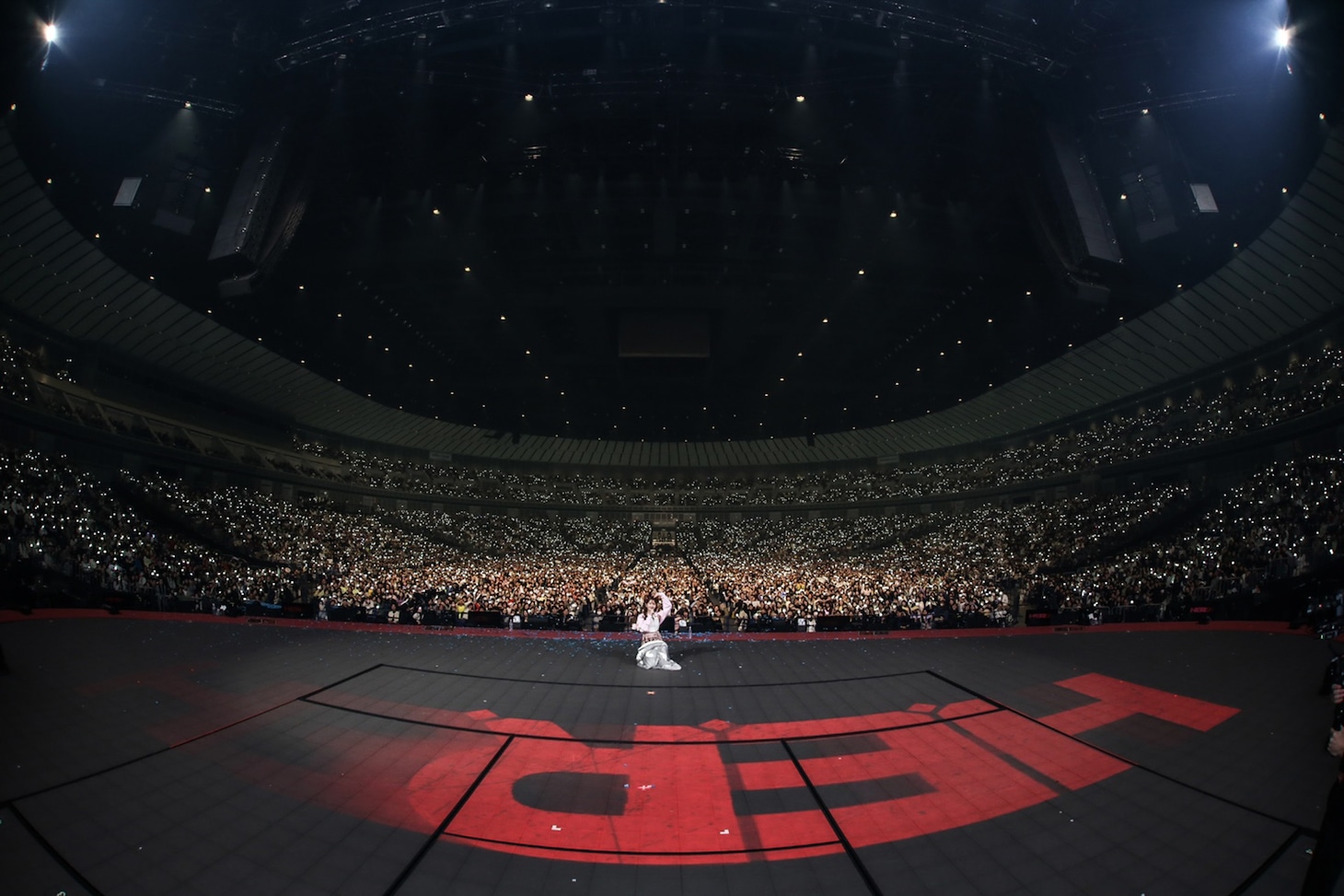「2024 IU H.E.R. World Tour Concert」の様子。