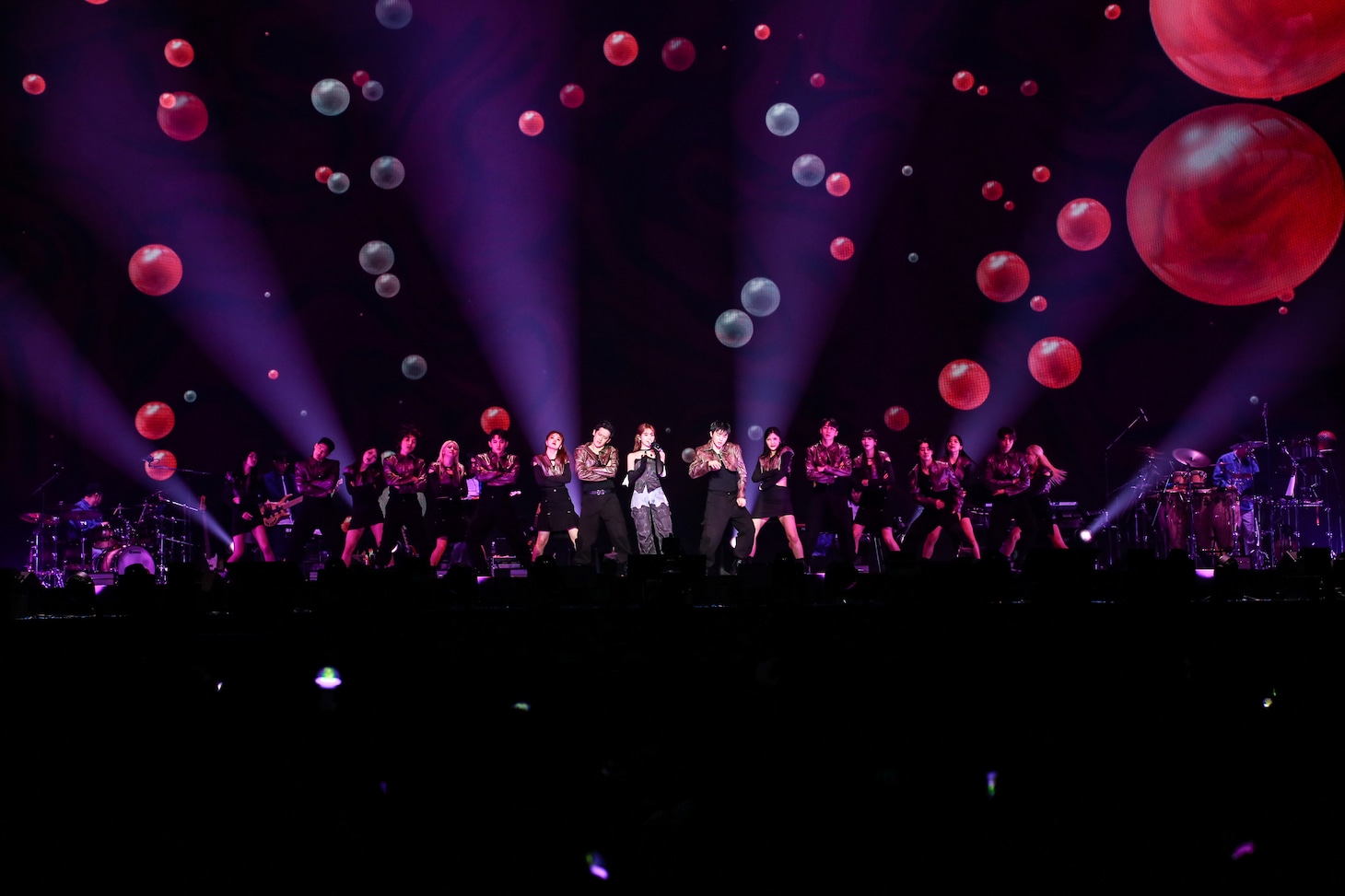 「2024 IU H.E.R. World Tour Concert」の様子。