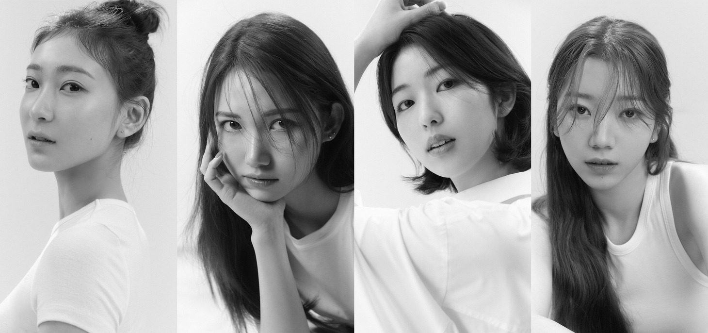 「LAPONE GIRLS」所属発表時に公開された4人のビジュアル。 (c)LAPONE GIRLS