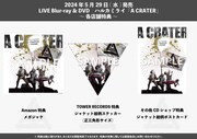 ハルカミライ「2023.12.21 日本武 道館単独公演 ハルカミライ『A CRATER』」CDショップ別特典