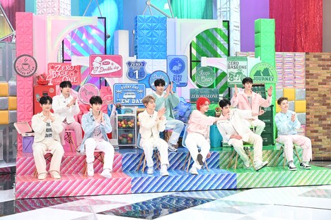 「ZEROBASEONEの目指せNo.1」場面カット (c)テレビ朝日