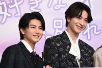 柏木悠（超特急）と木村慧人（FANTASTICS）。