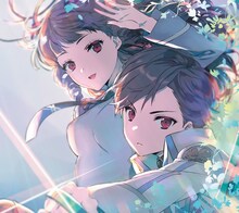 三月のパンタシア「スノーノワール」期間生産限定盤ジャケット (c)2023 佐島 勤/KADOKAWA/魔法科高校 3 製作委員会