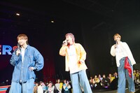 左から綾介、優、TAKA。（撮影：上溝恭香）