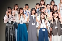 「無限会社スタプラ」記者発表会の様子。