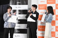 SF映画をプレゼンテーションされる川西拓実。