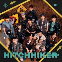 JO1「HITCHHIKER」通常盤ジャケット(c)LAPONE ENTERTAINMENT