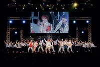 「Vivid」でのダンスコラボの様子。