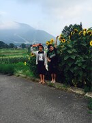 バンド名の由来となった古鳥氏と一緒に。