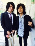 留年するのに卒業式に参加したもりもりもと（Dr, Cho）と一緒に。