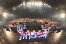 「CUBERS LAST LIVE - Final scene and Life goes on -」の様子。（撮影：上溝恭香）