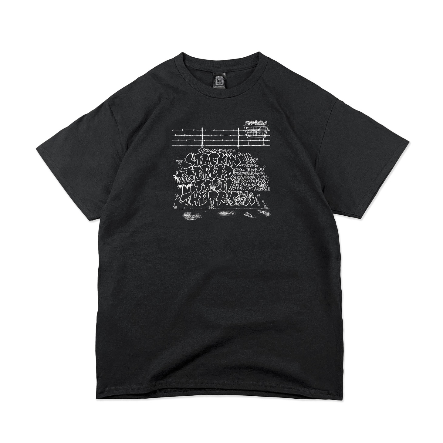 NORIKIYO & DJ DEFLO「STACKIN' BREAD FROM THE PRISON Mixed by DJ DEFLO」Tシャツ