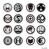 ブラインド缶バッジ2個セット 1320円(c)2024 MARVEL
