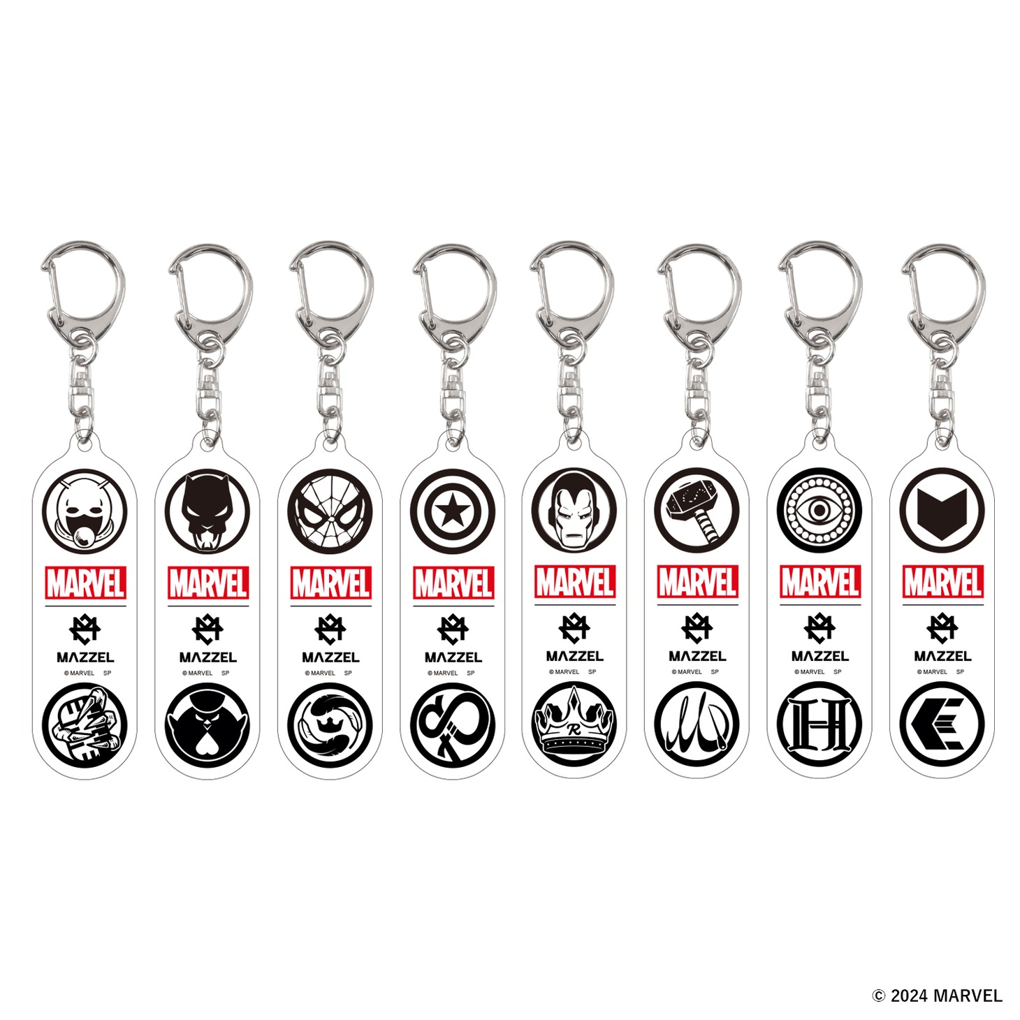 ブラインドアクリルキーホルダー 880円（税込）(c)2024 MARVEL