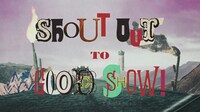 「Shout out to good show!」リリックビデオのサムネイル。
