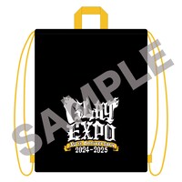 GLAY「whodunit / シェア」GLAY EXPO limited edition付属ナップサックのデザイン。