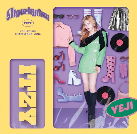 ITZY「Algorhythm」ソロ盤ジャケット（イェジ）