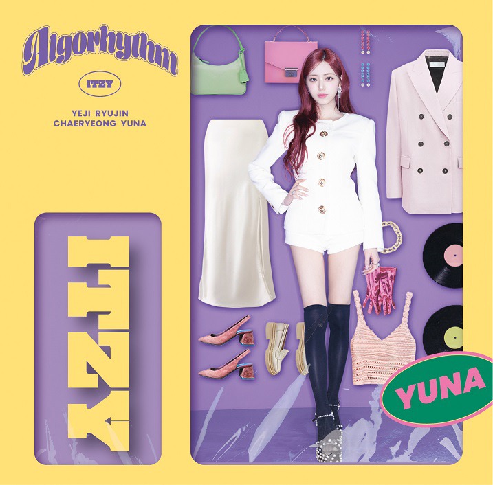ITZY「Algorhythm」ソロ盤ジャケット（ユナ）