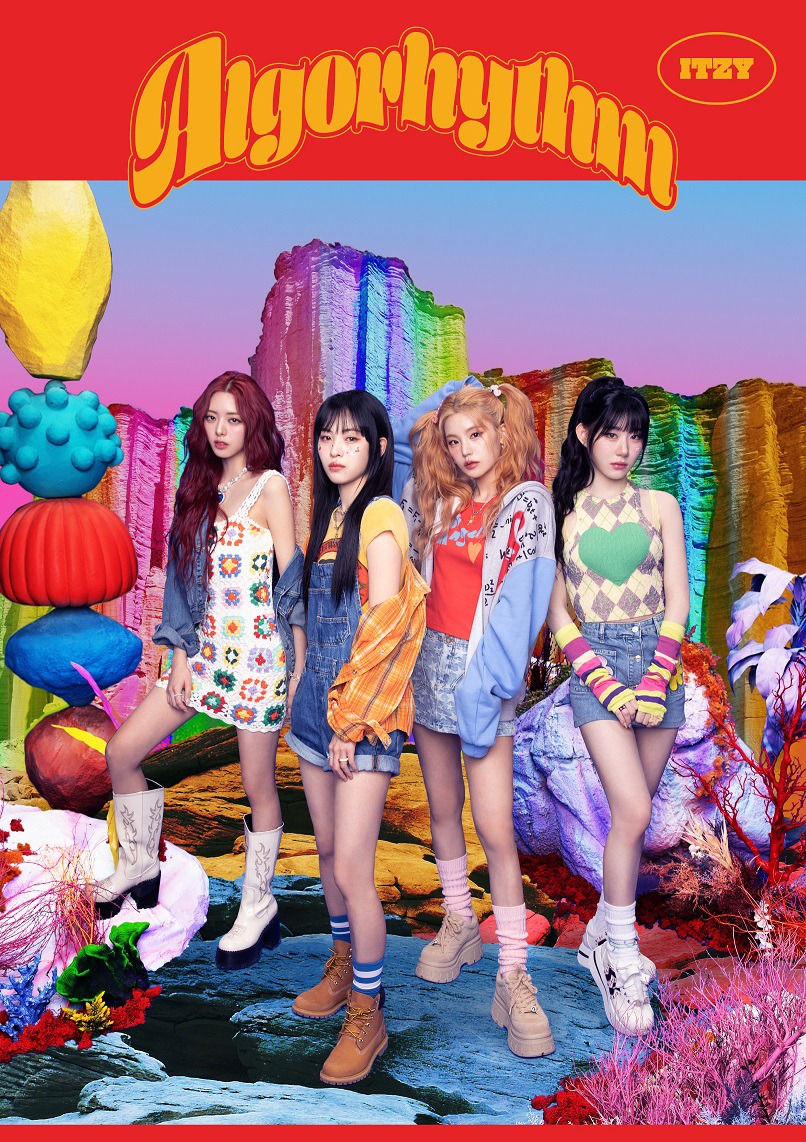 ITZY「Algorhythm」初回限定盤ジャケット