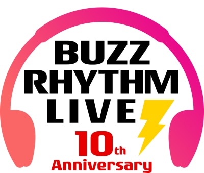 「バズリズムLIVE -10th Anniversary-」ロゴ