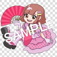 「OEDOEDO」のキャンペーンで配布される「OEDOEDO ジャケットデザイン キャラクター画像データ」サンプル画像。