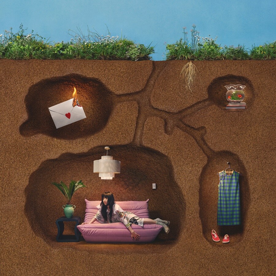 あいみょん「会いに行くのに」ジャケット - あいみょんが歌う杉咲花