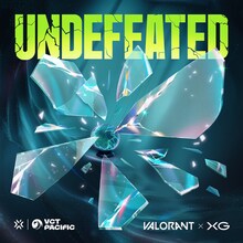 XG「UNDEFEATED」配信ジャケット