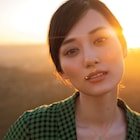 山下美月、LAの夕焼けに染まる