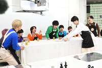 実食タイムの様子。