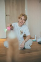 藤原樹とマース。