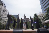 WHITE SCORPION「Satisfaction graffiti」リリース記念イベントの様子。(c)OVERSE