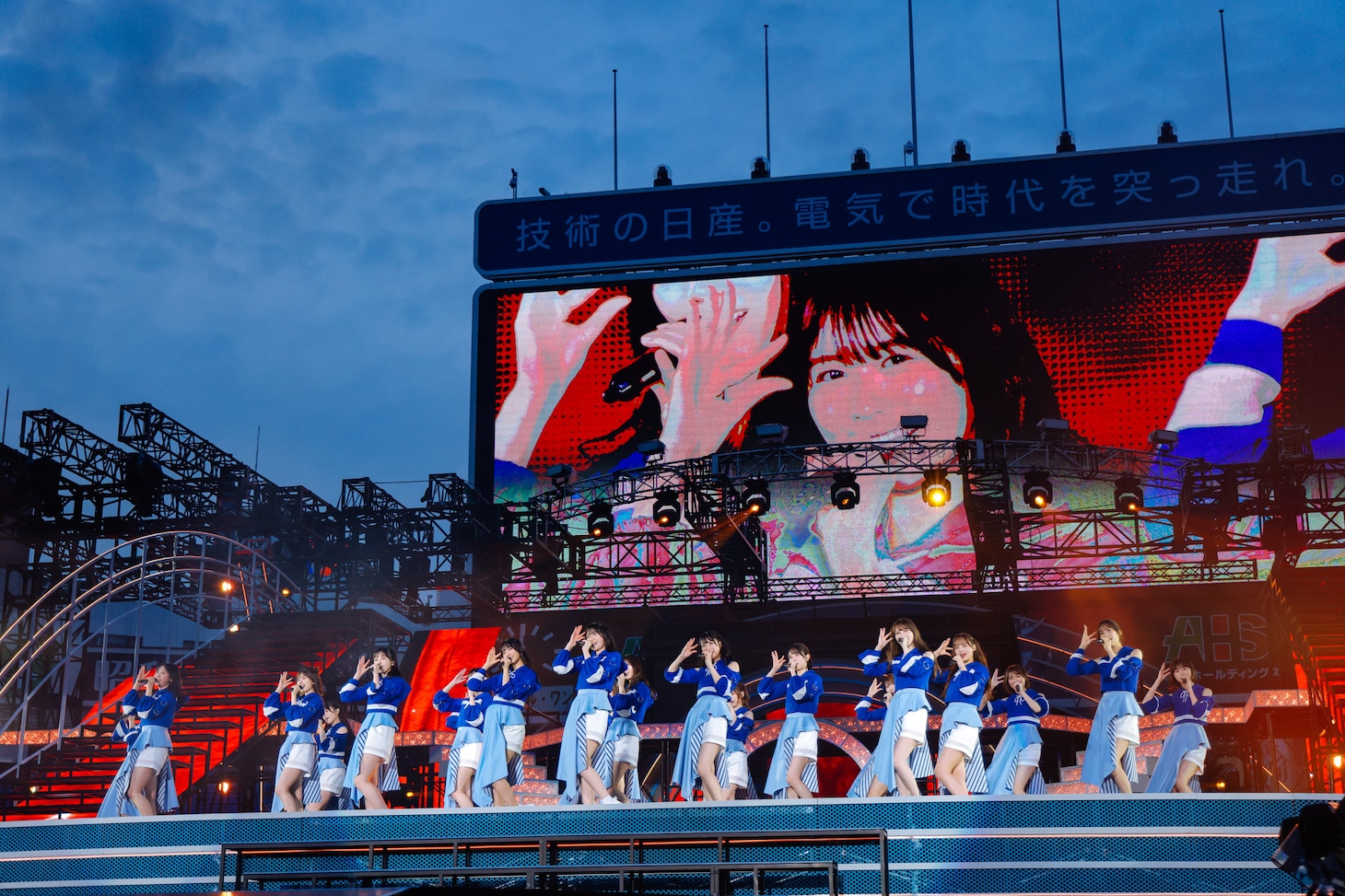 日向坂46「5回目のひな誕祭」の様子。（撮影：上山陽介）