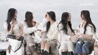 NewJeansを広告モデルに起用した「Essential Premium（エッセンシャル プレミアム）」CMメイキングより。
