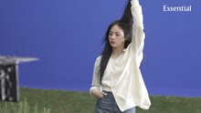 NewJeansを広告モデルに起用した「Essential Premium（エッセンシャル プレミアム）」CMメイキングより。