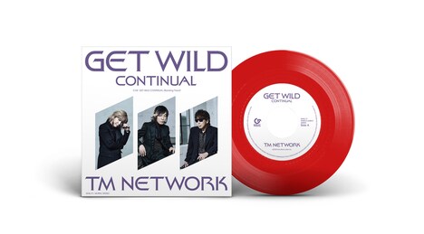 TM NETWORK「Get Wild Continual」アナログ盤イメージ