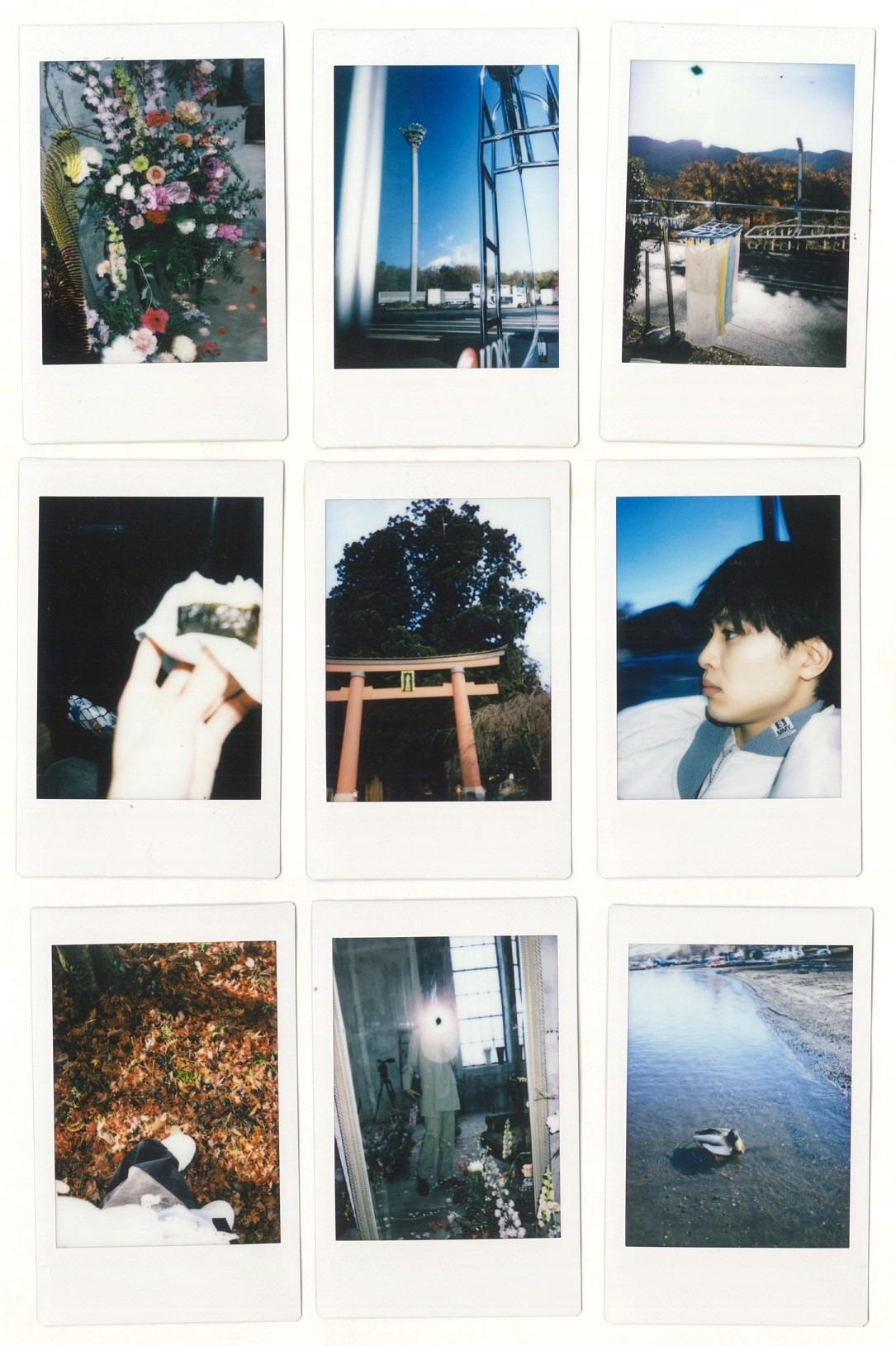 読者プレゼントのチェキ一覧。