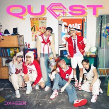 DXTEEN「Quest」初回限定盤Bジャケット (c)LAPONE Entertainment