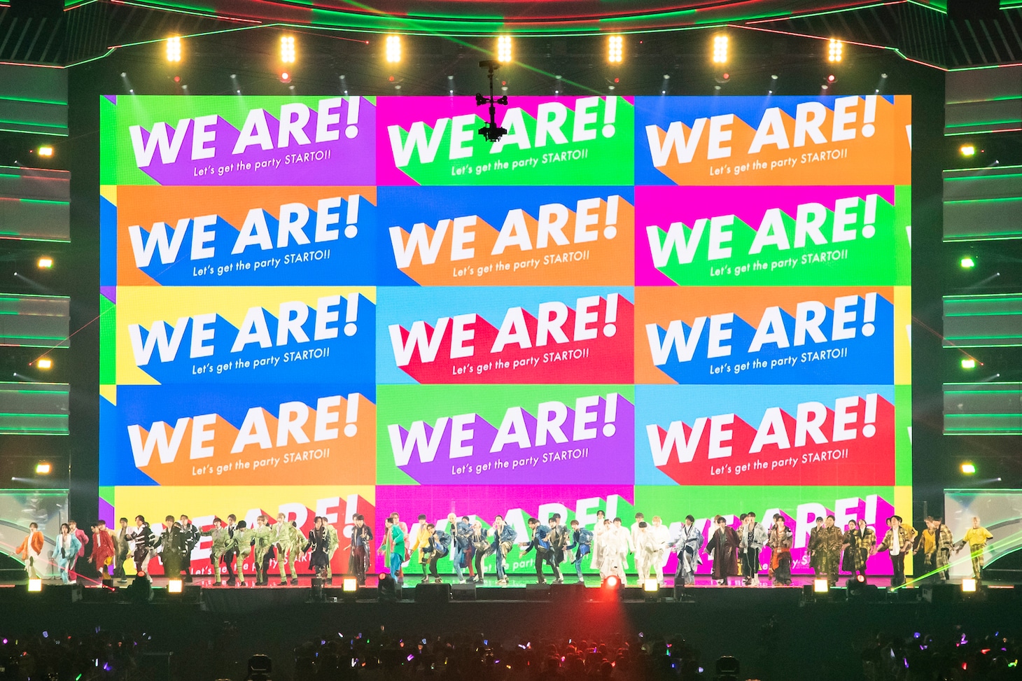 「WE ARE! Let's get the party STARTO!!」東京公演の様子。