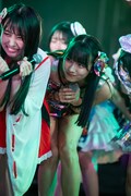 虹のコンキスタドール「『マイレージラブツアー！～キミとふたり飛べたらいいなあ♡Supported by ANA～』新宿BLAZE ～虹コン10周年特別公演～」の様子。