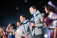 パフォーマンスを披露したANAの前ちゃん（左）とゆかぷりん（右）。