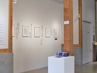 「#あの頃のジブンに届けたいコトバ展」の様子。