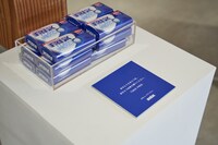 「#あの頃のジブンに届けたいコトバ展」の様子。