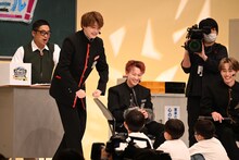 一発ギャグを披露するユーキ。