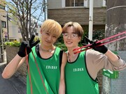 超特急のアロハとマサヒロ。